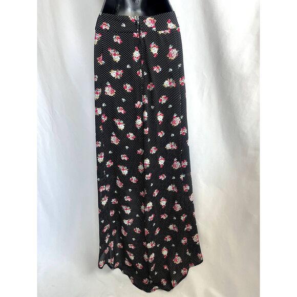 Torrid NWT Hi Low Polka Dot Floral Skirt Size 18 Flowy Feminine Romantic Cute - Picture 5 of 12